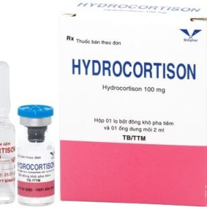 Hydrocortison ( tiêm ) - Lọ