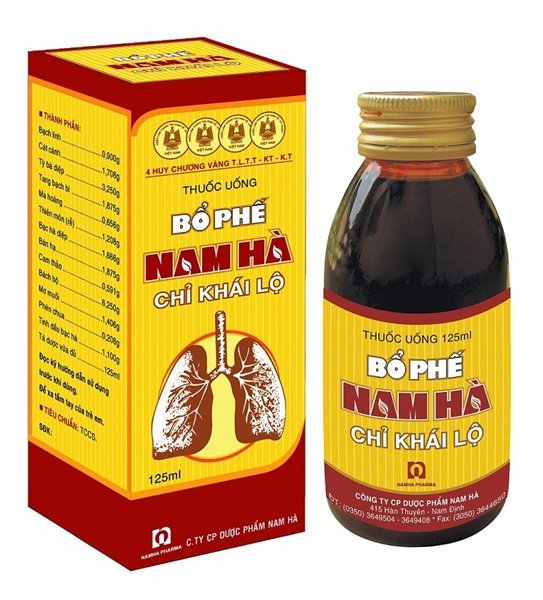Bổ phế chỉ khái lộ 125ml - Hộp